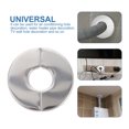 thumbnail image 3 of HAMPPLIES 5Ud Accesorio Cubierta Decorativa De Inoxidable Para Agujeros De Pared Plata, 3 of 6