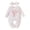 00-White96, variant on WOYY Girls Outfits Casual Long Sleeve Romper Jumpsuit Headband Baby Clothes Set
