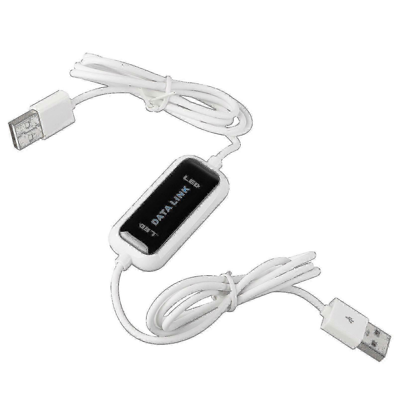 Direct Pc To Pc Two Computer File Transfer Sync Data Link Usb Cable ...