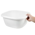 thumbnail image 3 of ELAYARD 3pcs Plastic Washing Basin Small Dish Pans For Kitchen Sink Use, 3 of 8