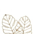 thumbnail image 4 of Aria Contemporary Boho Leaf Metal Wall Art, 4 of 6