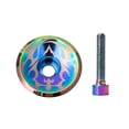 thumbnail image 2 of Bike Aluminium Oil Slick Headset Stem Top Cap Bolt 1/8" Mtb,Commuter, 2 of 9