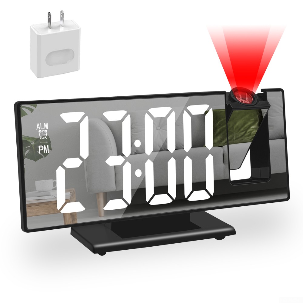 Digital Alarm Clock, Digital Clock For Bedroom With Large LED Screen