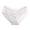 White, variant on PMVFHDE Lace Low Waist Seamless Mesh Triangle Breathable Cotton Gusset Panties For Women Sheer Black,L