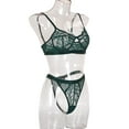 thumbnail image 1 of POINTERTECK 2Pcs Lace Hot Underwear Set Bra Underpant Gift for Women Girls, 1 of 9