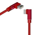 thumbnail image 2 of Maoww Double Elbow USB Cable 2A Sync Data Nylon Woven TPE High Speed Charging Cable for Android/IOS/Type-C, 2 of 7