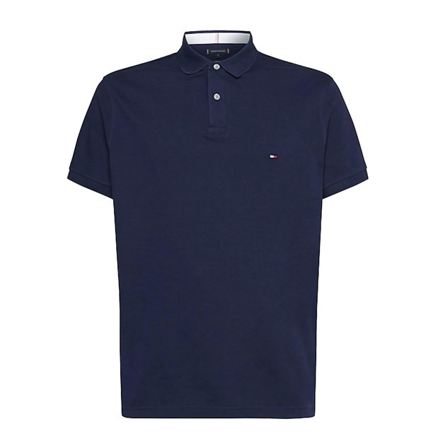 Polo Tommy Hilfiger de corte regular para hombre, color azul marino, talla XL