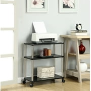 Convenience Concepts Designs2Go No Tools Office Caddy, Black