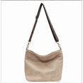 thumbnail image 4 of Bolso vintage nuevo para mujer, bolso bandolera de gran capacidad, bolso de hombro de moda, bolso de compras, diseño de correa geométrica, 4 of 4