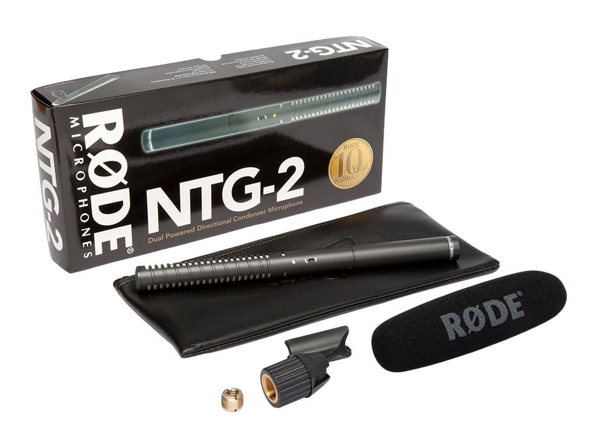 Rode NTG2 Condenser Shotgun Microphone