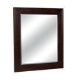 thumbnail image 3 of LifeStyle Solutions Miroir Biseauté en Bois Massif Brun, 3 of 6