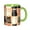 Green, variant on Cute Cat Icons Coffee Mug Fun Custom Ceramic Mugs 11oz Black