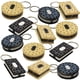 thumbnail image 1 of Llaveros con linterna ArtCreativity, galletas tipo sándwich, paquete de 24, 1 of 6