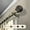 Antique Brass, variant on Central Design 4885-665 0.8125 in. Nicholson Curtain Rod with 66 to 120 in. Extension, Satin Nickel