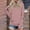 Pink, variant on Abomasnow Womens Essentials Hoodie Long Sleeve Pullover Hoodie Sweatshirts Casual Fall Fashion Slim Fit Solid Color Tunic Tops