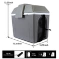 thumbnail image 6 of Koolatron 12V Electric Cooler/Warmer 9L (9.8 qt), Adjustable Strap, Gray, 6 of 9