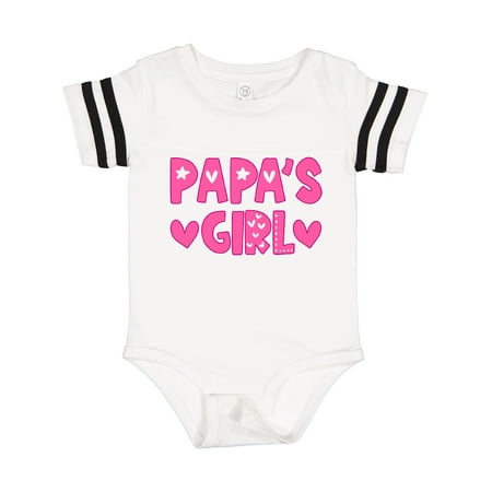 

Inktastic Papa s Girl Gift Gift Baby Girl Bodysuit