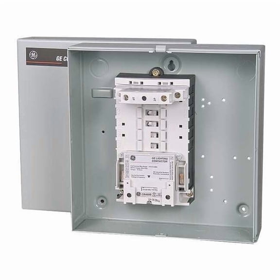 Ge 120VAC Electrically Held Lighting Contactor 2P 30A CR463L20AJA10A0