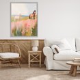 thumbnail image 3 of Stupell Industries Contemporary Wild Horses in Pink Meadow Gray Framed Giclee Art, 24 x 30, by The Prints Vibe, 3 of 8