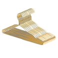 thumbnail image 1 of 10pcs Coat Hanger Aluminium Alloy Clothes Hanger Anti Slip Metal Drying Rack Hanger With Notches Cl, 1 of 5