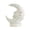 White, variant on Middle Eastern Resin Moons God Cultural Decor for Festivities