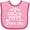 Pink and Fuchsia, variant on Inktastic Gigi and Poppy Love Me Boys or Girls Baby Bib