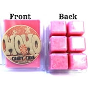 TWO PACKS of Candy Cane  3.4 Ounce Pack of Soy Wax Tarts / Melts