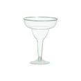 thumbnail image 2 of amscan Clear Reusable Plastic Margarita Cocktail Glasses, Clear, 11 oz, Model:350102.86, 2 of 2