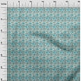 thumbnail image 3 of oneOone Polyester Spandex Sea Green Fabric Batik Sewing Craft Projects Fabric Prints By Yard 56 Inch Wide, 3 of 5