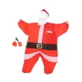 thumbnail image 4 of Inflatable Santa Claus Costume Reusable Fancy Dress for Decor Carnival, 4 of 10