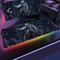 thumbnail image 1 of Valorant-alfombrilla de ratón grande RGB para Gamer, alfombrilla de ratón grande para PC, XXL retroiluminación LED, alfombrillas de mesa para teclado, alfombrilla de escritorio para juegos de ordenado LIUWENJING unisex, 1 of 2