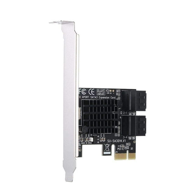 PCIE to SATA Card PCI-E Adapter PCI Express to SATA3.0 Expansion Card 4Port SATA III 6G for SSD HDD