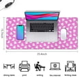 thumbnail image 5 of Long Mouse Pads for Desk,Cute Halloween Ghosts Pattern Desk Mats on Top Of Desks, Desk Mouse Pad Extra Large with 3mm Non-Slip Base and Stitched Edge for Gaming,Office,Work,Home 35.4"x15.7", 5 of 6