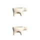 thumbnail image 3 of Bearachild Estabilidad y durabilidad de la cerámica: soporte de cerámica en forma de pata con artesanía exquisita, creatividad de bajo Blanco 2Conjunto, 3 of 6