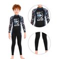 thumbnail image 2 of Buceo Surf Ropa Ropa de protección de buceo para niños, cuerpo completo cálido con cremallera, equipo de deportes acuáticos Sywqhk Para Estrenar, 2 of 3