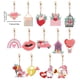 thumbnail image 4 of Llavero Con Pintura Diamantes 14 Piezas Corazón Doble Cara Día San Valentín Arcoíris, 4 of 9