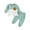 Green, variant on Xudanell Toddler Baby Boy Fall Clothes Waffle Contrast Color Sweatshirt Pants Sets Infant Winter Outfits 6 12 18 24 Months (Green, 18-24 Months)