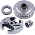 thumbnail image 1 of Tambor de embrague Conjunto de embrague Piñón Llanta Kit de cojinete de aguja para Husqvarna 340 345 346xp 350 351 353 445 450 E Motosierra Qyroadwolf kaili Sencillez, 1 of 4