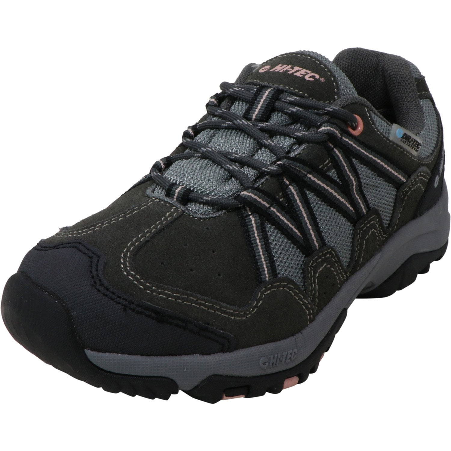 HiTec Women's Florence Low Waterproof Charcoal / Blush AnkleHigh