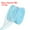 Light Blue, variant on Uxcell Iridescent Organza Ribbon, Laser Sheer Organza Wired Ribbon for Gift Flowers Bouquet Wrapping Presents White