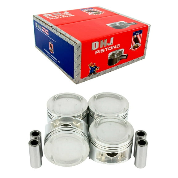 DNJ P219 Standard Complete Piston Set Fits Cars & Trucks 90-97 Acura Honda Accord CL 2.2L SOHC