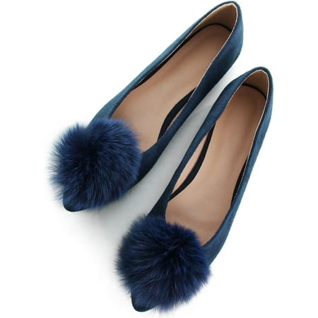 

Pfhytec LU Womens Traveltime Mules Suede Slip on Clogs Summer Flat Slides