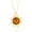 Sun, variant on Beaux Bijoux 14K Gold Plated Sterling Silver Natural Amber Necklace - Natural Gemstone Jewelry - Genuine Amber Necklace for Women - Amber Sun Pendant Necklace