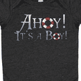 thumbnail image 4 of Inktastic Ahoy It's a Boy Boys Baby Bodysuit, 4 of 5