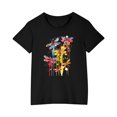thumbnail image 1 of RXIRUCGD 2025 Vêtements d'Été pour Enfants T-shirt Imprimé Mode Mignon Col Rond Manches Courtes, 1 of 5