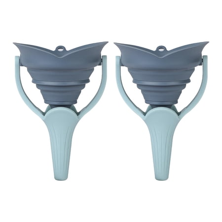 2 Pieces Kitchen Funnels Silicone Water Bottle Transfer Kitchen Gadgets Accessories for Filling Small or Mini Bottles