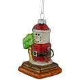 thumbnail image 3 of Northlight Smore "I Believe In Santa" Glass Christmas Ornament - 3.5" - Red, 3 of 5