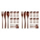 thumbnail image 1 of Cuchara de Madera Tenedor Cuchillo Juego de Cubiertos Juego de Utensilios de Madera (48 Piezas), 1 of 5