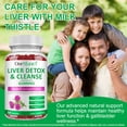 thumbnail image 3 of Liver Support Gummies, Liver Detox & Cleanse, Herbal Supplement with Milk Thistle, 60 Count, 3 of 10
