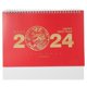 thumbnail image 1 of Calendario de escritorio decorativo Calendario de pie delicado Calendario de pie de mes de mesa, 1 of 2